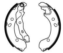 Brake Shoe Set (VBS688)