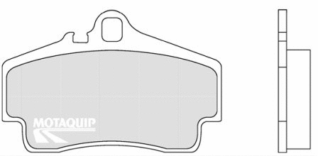 Brake Pad Set, disc brake (LVXL1227)