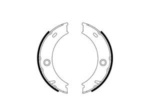 Brake Shoe Set, parking brake (VBS674)