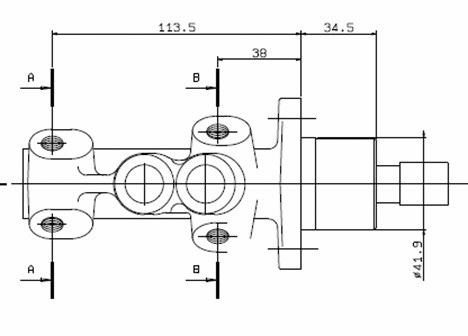 Brake Master Cylinder (VMC193)