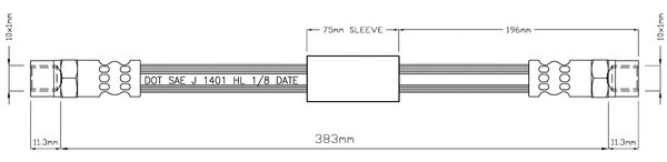 Brake Hose (VBH459)