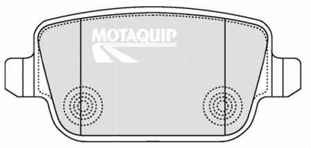 Brake Pad Set, disc brake (LVXL1294)