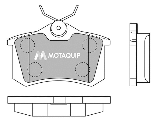Brake Pad Set, disc brake (LVXL1273)