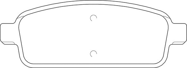 Brake Pad Set, disc brake (LVXL1626)