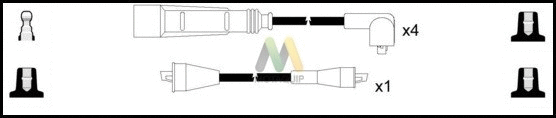 Ignition Cable Kit (LDRL1594)