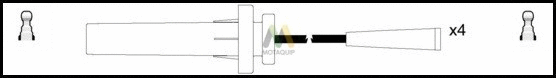 Ignition Cable Kit (LDRL678)