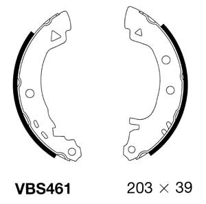 Brake Shoe Set (VBS461)