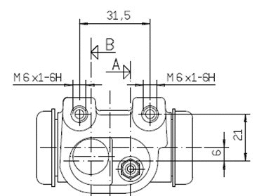 Wheel Brake Cylinder (VWC831)