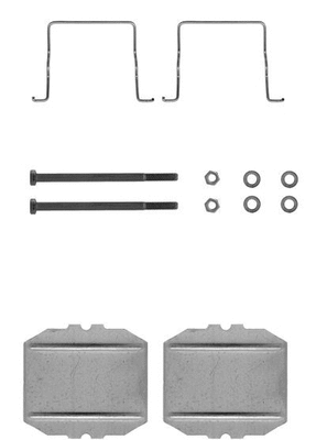 Accessory Kit, disc brake pad (VMK626)