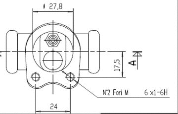 Wheel Brake Cylinder (VWC392)
