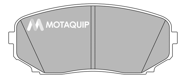 Brake Pad Set, disc brake (LVXL1357)
