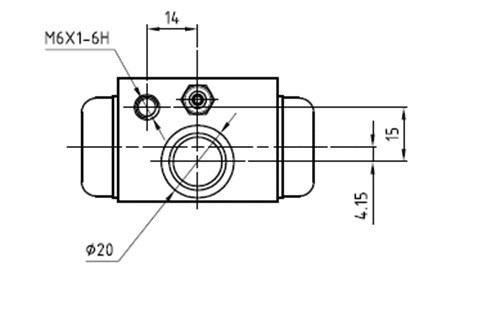 Wheel Brake Cylinder (VWC867)