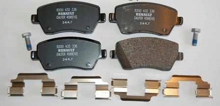 Brake Pad Set, disc brake (LVXL1135)