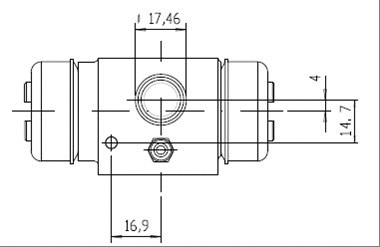Wheel Brake Cylinder (VWC484)
