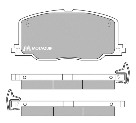 Brake Pad Set, disc brake (LVXL559)