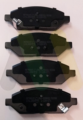 Brake Pad Set, disc brake (LVXL1858)