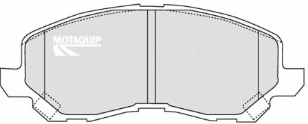 Brake Pad Set, disc brake (LVXL1155)