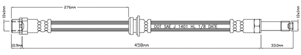 Brake Hose (VBJ311)