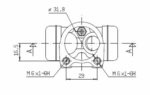 Wheel Brake Cylinder (VWC788)