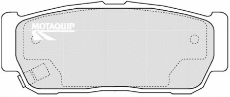 Brake Pad Set, disc brake (LVXL1203)