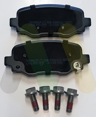 Brake Pad Set, disc brake (LVXL1831)