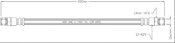 Brake Hose (VBJ478)