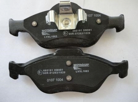 Brake Pad Set, disc brake (LVXL1063)