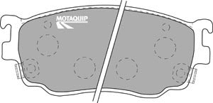 Brake Pad Set, disc brake (LVXL1068)