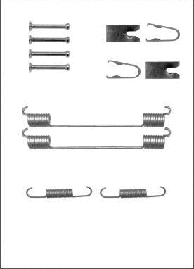 Accessory Kit, brake shoes (LVMK1127)