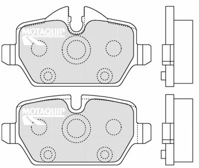 Brake Pad Set, disc brake (LVXL1278)