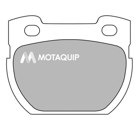 Brake Pad Set, disc brake (LVXL166)