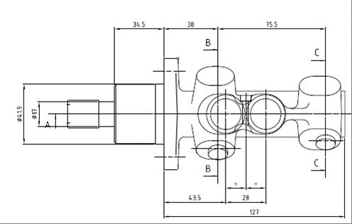 Brake Master Cylinder (VMC144)