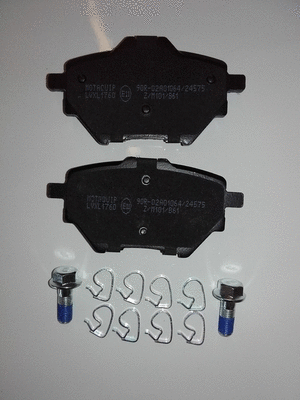 Brake Pad Set, disc brake (LVXL1760)