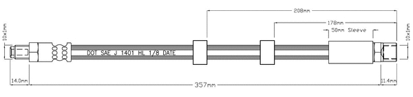 Brake Hose (VBJ250)