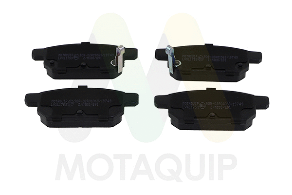 Brake Pad Set, disc brake (LVXL1753)