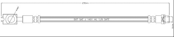 Brake Hose (VBH1180)