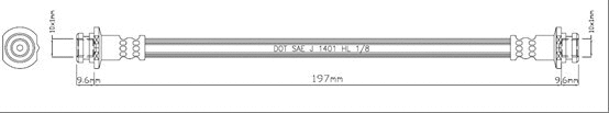 Brake Hose (VBH1008)
