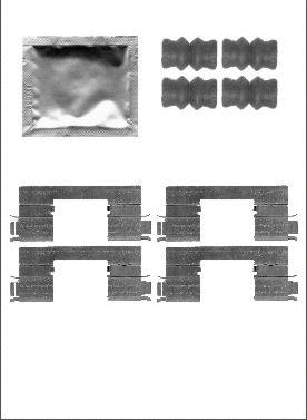 Accessory Kit, disc brake pad (LVMK1114)