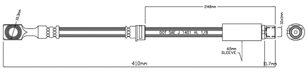 Brake Hose (VBJ206)