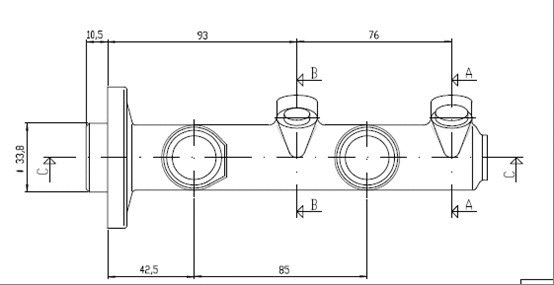 Brake Master Cylinder (VMC103)