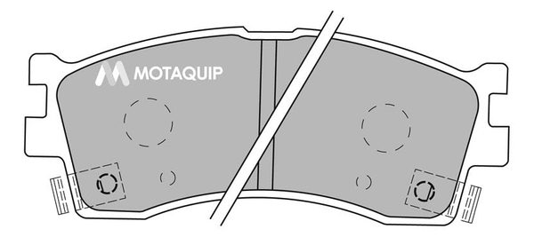 Brake Pad Set, disc brake (LVXL1056)