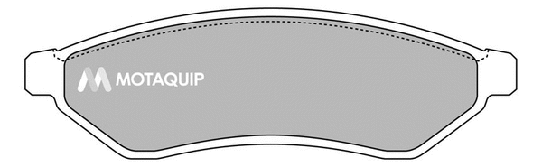 Brake Pad Set, disc brake (LVXL1385)