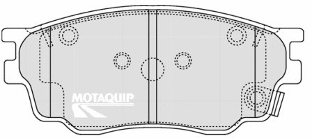 Brake Pad Set, disc brake (LVXL1260)