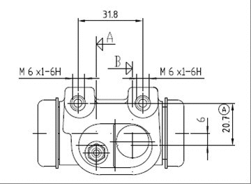 Wheel Brake Cylinder (VWC702)