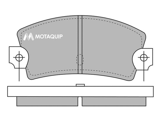 Brake Pad Set, disc brake (LVXL568)