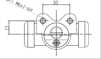 Wheel Brake Cylinder (VWC706)