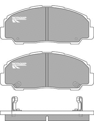 Brake Pad Set, disc brake (LVXL445)
