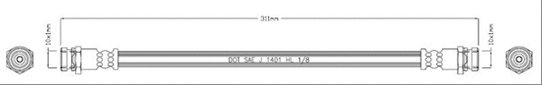 Brake Hose (VBJ291)