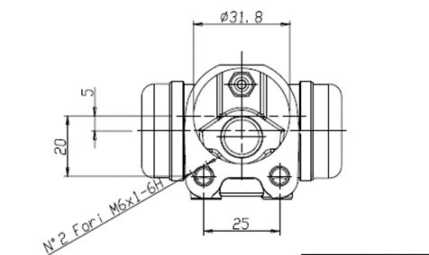 Wheel Brake Cylinder (VWC856)