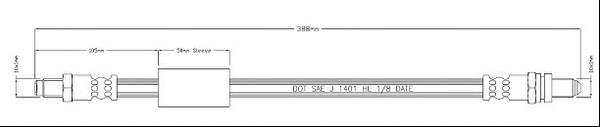 Brake Hose (VBH1199)